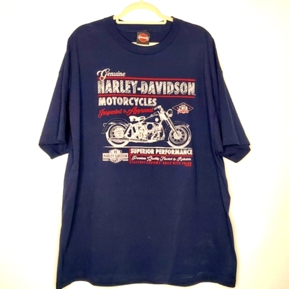 Harley Davidson Back and Front Graphic Tee Size 2XL Silverton Colorado Shirt - Picture 11 of 12